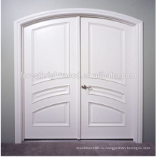Простой Стиль Белый Грунтованный Двери Малайзия Конструкция Деревянной Двери 